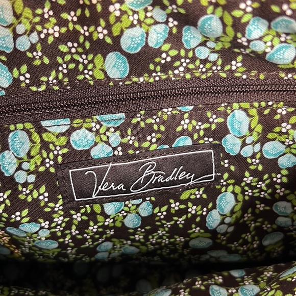 Vera Bradley Chocolate Brown Purse - Picture 8 of 11